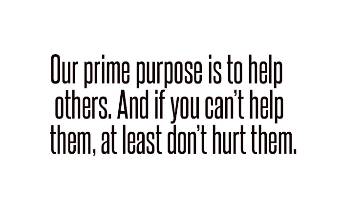 our prime purpose quote